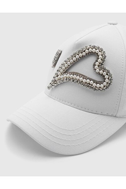 İLVİ Navya White Women's Hat