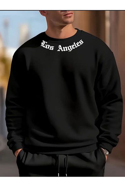 blackjack giyim Φούτερ με στάμπα Losangeles