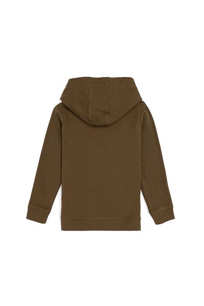 U.S. Polo Assn. Hanorac cu glugă kaki pentru băiat 50289125 -vr027