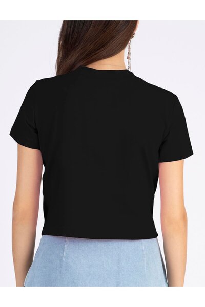 İLVİ Black Torides Women's T-Shirt