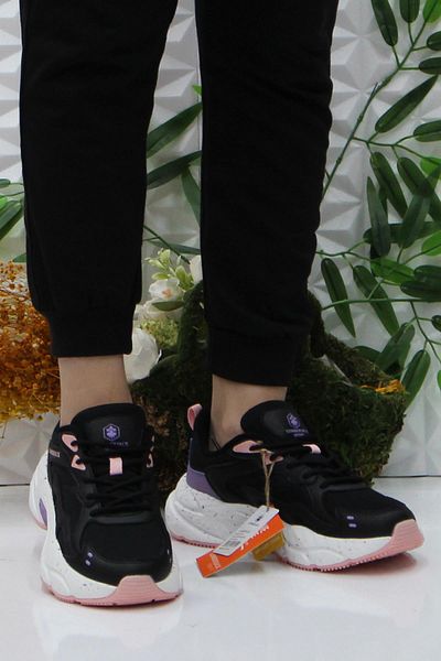 lumberjack Fanto Black Powder Comfortable Original Product Sneaker Women's Shoes