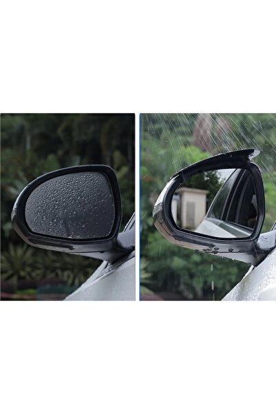 Z Tech Araba Ayna Yağmur Koruyucu Siper Karbon Desenli 2 Adet