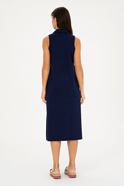 U.S. Polo Assn. Kadın Lacivert Örme Elbise 50289197-VR033