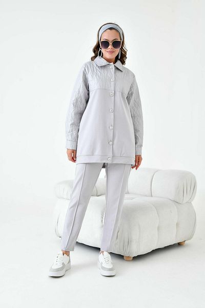 FTZ WOMEN Women's Capitone Suit Gray 30909