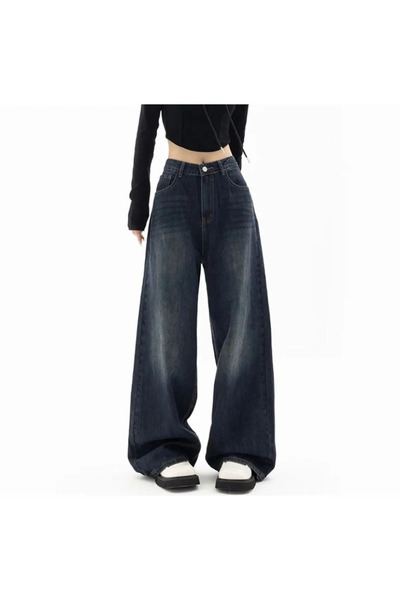 eyonnwear Y2K RECYCLED BAGGY POCKET STAR JEAN PANTOLON