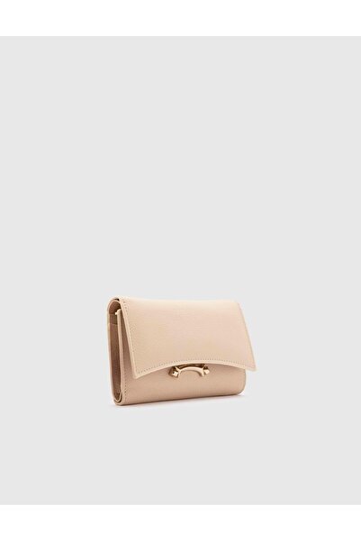 İLVİ Жіночий гаманець Bej Merrill - натуральна шкіра Floter