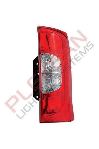 PLEKSAN Peugeot Bipper - Stop Lamp, Right Pair Cover 08
