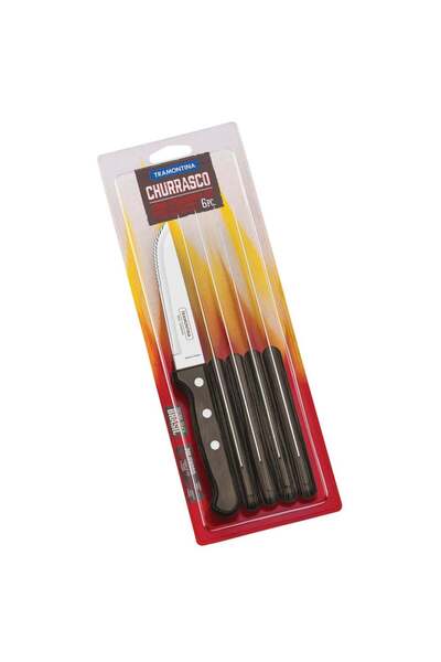 TRAMONTINA Churrasco 21413/695 Jumbo Biftek-steak Bıçağı (6LI BLİSTER)