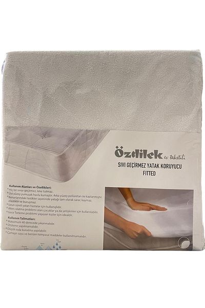 Özdilek Elegance Fited Waterproof Mattress Protector Alez Cotton