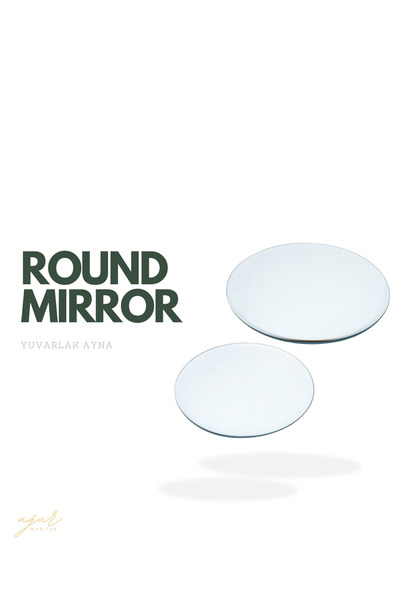 UĞUR MOBİLYA Yuvarlak Mini Makyaj Aynası 10 cm
