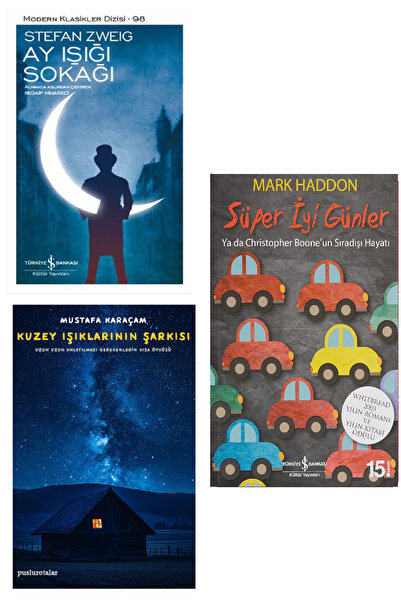 TÜRKİYE İŞ BANKASI KÜLTÜR YAYINLARI Süper İyi Günler Mark Haddon + Ay Işığı.....