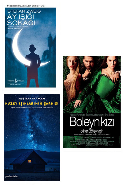 TÜRKİYE İŞ BANKASI KÜLTÜR YAYINLARI Boleyn Kızı Philippa Gregory + Ay Işığı S...