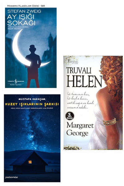 TÜRKİYE İŞ BANKASI KÜLTÜR YAYINLARI Truvalı Helen Margaret George + Ay Işığı ...