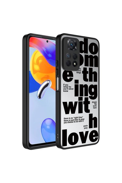 Ahlttiba Compatible Case Mirror Cover for Xiaomi Redmi Note 12 Pro 4g Case Mi...