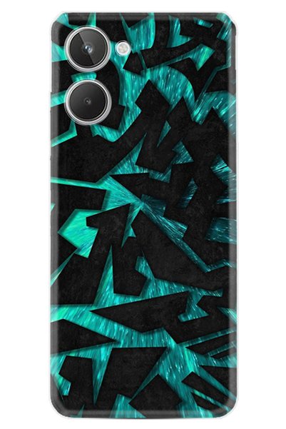 Arvencase Realme 10 Case Hd Printed Happy Series Silicone Cover Xt-Real10 Stk...