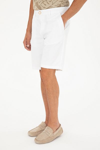 U.S. Polo Assn. Men's White Woven Shorts 50289423 -Vr013