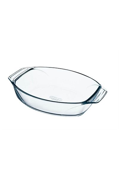 Pyrex 410b000/7044 طبق خبز بيضاوي 2 لتر