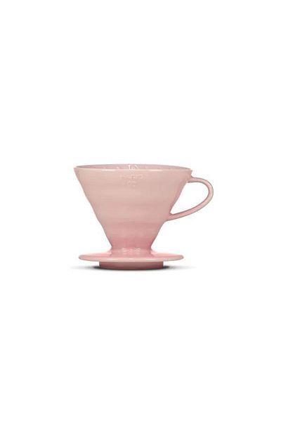 Hario Drıpper V60 02 - Ceramic Pink Hooded