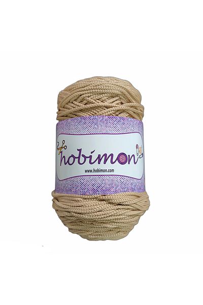 hobimon 1219 - Μαλακό Πολυεστέρα Μακραμέ 250 Γρ. 175 χλστ.
