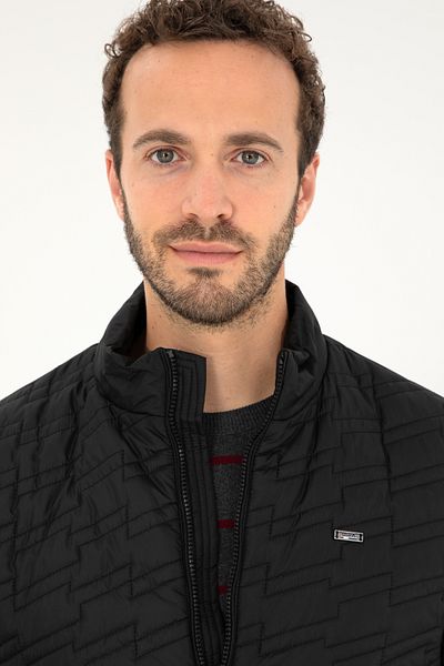 U.S. Polo Assn. Men's Black Coat 50290790 -Vr046