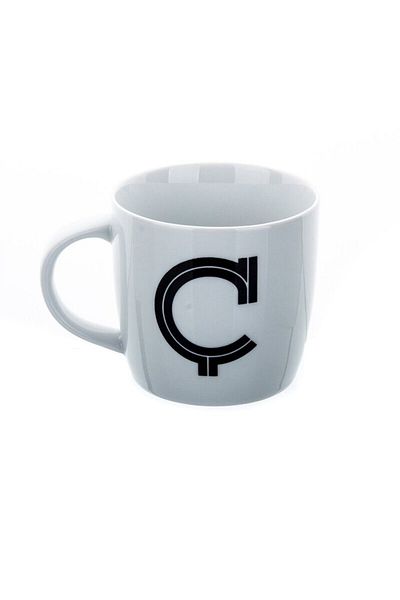 Marianna Black Letter Mug - Kt Model Bag