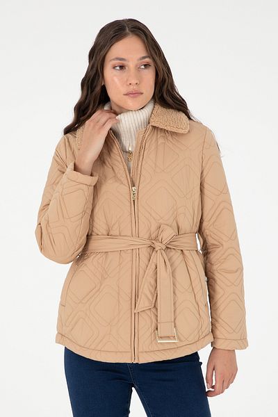 U.S. Polo Assn. Women's Camel Coat 50291309 -Vr015