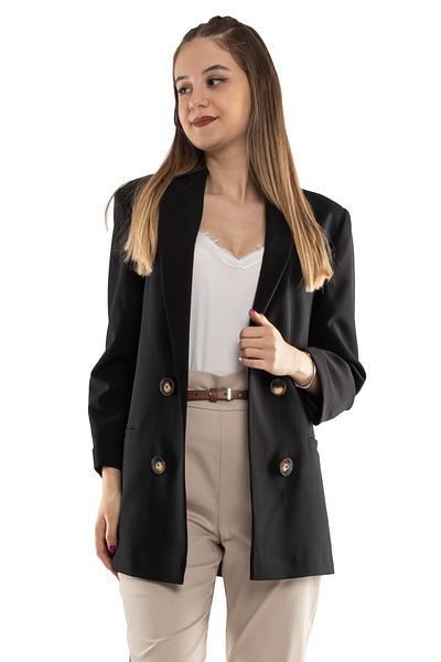AYHAN 90491 Model Women's Blazer Jacket