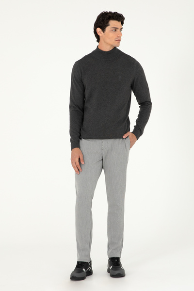 U.S. Polo Assn. Men's Gray Canvas Pants 50291196 -Vr024