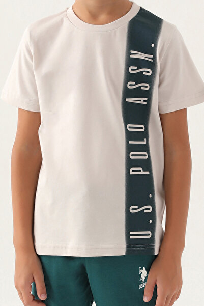 U.S. Polo Assn. Erkek Çocuk Taş Pijama Takımı 50291569-VR049