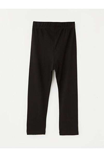 LC Waikiki LCW Kids Leggings de bază pentru fete cu talie elastică (W4)