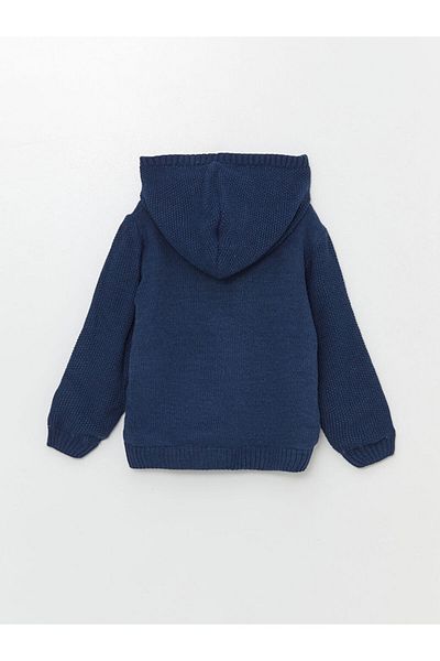 LC Waikiki Cardigan pentru tricotaje cu glugă pentru bebeluși - LCW baby