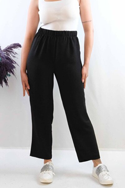 Mestore Fashion Stripe Aerobin Pants Black