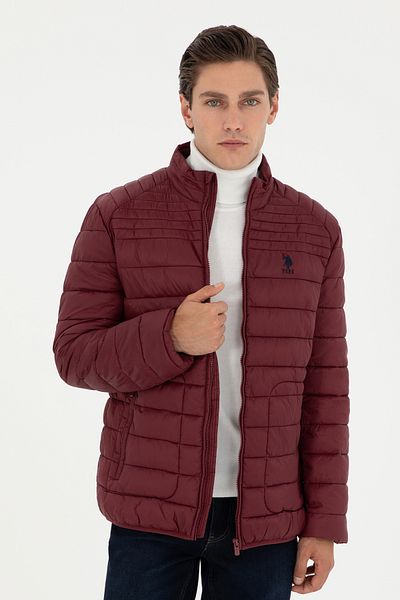 U.S. Polo Assn. Men's Burgundy Coat 50292902 -Vr014