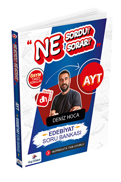 Dizgi Kitap Deniz Hoca Yks Ne Sordu Ne Sorar Ayt Edebiyat Soru Bankası