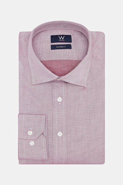 W Collection Bordo Patterned Shirt