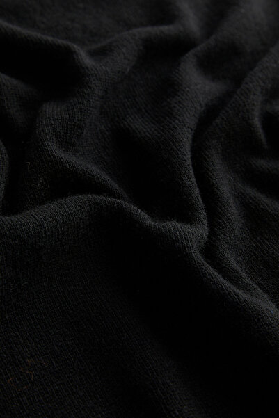 W Collection Black Viscose/Polyamide Knitwear Sweater