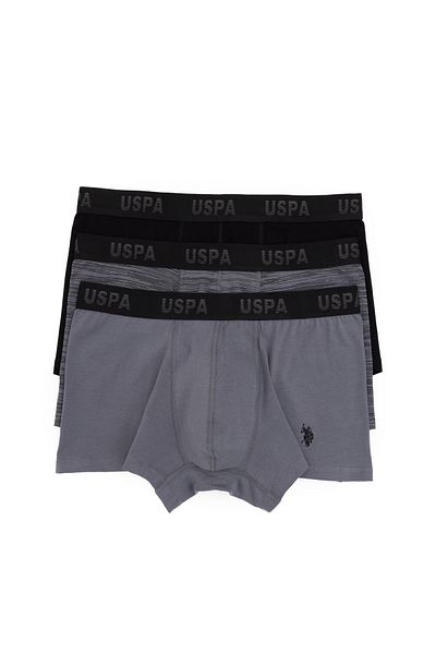 U.S. Polo Assn. Ανδρικό εσώρουχο Anthracite Melange Bottom 50292917 -VR081