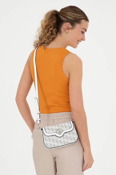 U.S. Polo Assn. White Women's Crossbody Bag -50293709-VR013