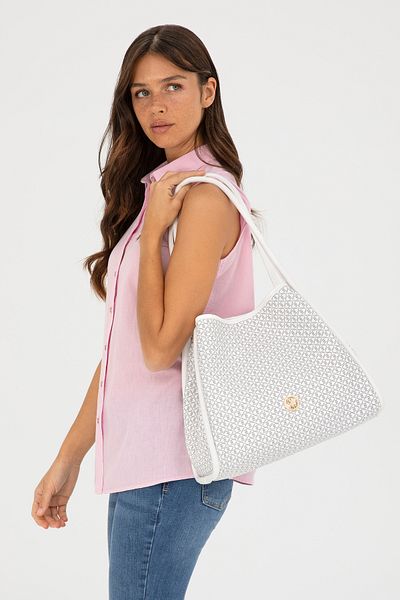 U.S. Polo Assn. Women's White Shoulder Bag 50293713 -Vr013