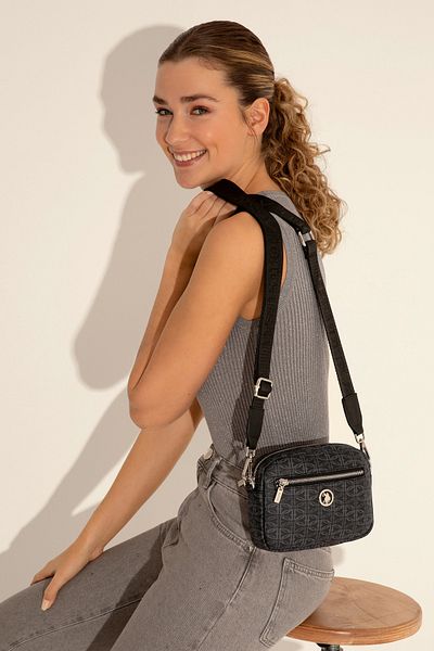 U.S. Polo Assn. Women's Black Crossbody Bag -50293711-VR046