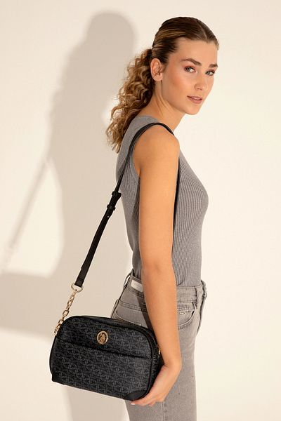 U.S. Polo Assn. Women's Black Crossbody Bag 50293712 -Vr046