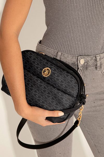 U.S. Polo Assn. Women's Black Crossbody Bag 50293712 -Vr046
