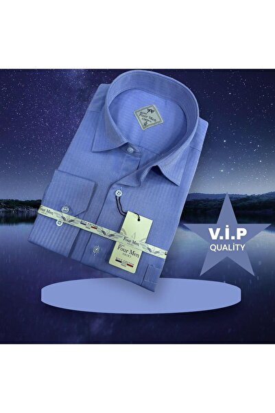 EREN STYLE Bavlněná pánská košile Oxford s dlouhým rukávem (Regular Fit)