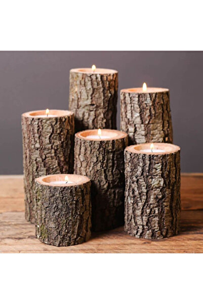 KÜTÜKhouse Ağaç Mumluk  6'lı