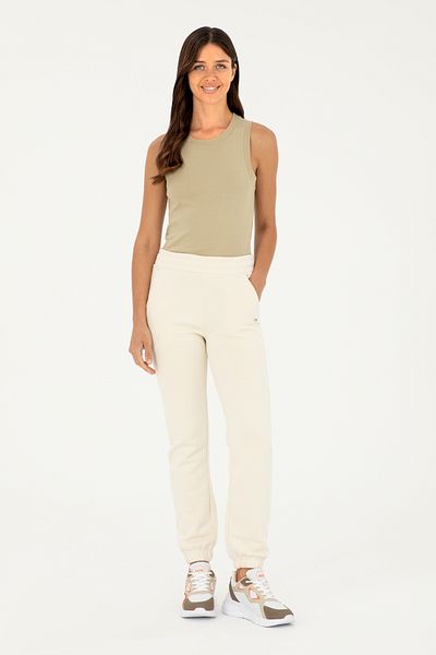 U.S. Polo Assn. Dámske krémové tepláky 50297084-VR071