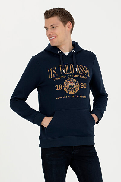 U.S. Polo Assn. Hanorac bleumarin pentru bărbați 50270786-VR033