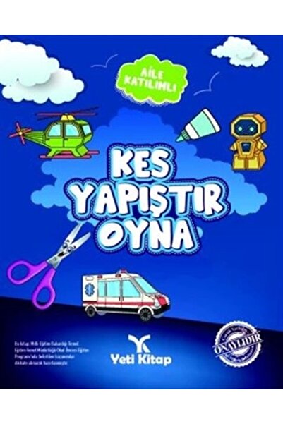 yeti kitap قطع لصق اللعب 2 كتاب