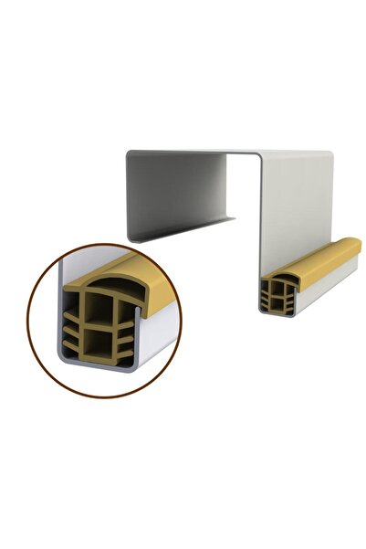 CONTACALL Çelik Kapı - Kasa Fitili - Contası Çelik Kapı Contası 6 Metre Beyaz Çlkp-21