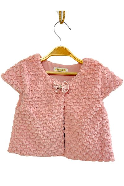 miaras baby Girl's Plush Fur Vest