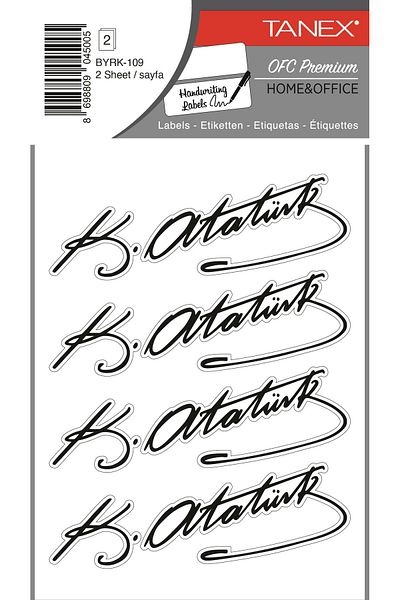 Tanex Byrk-109 Atatürk Signature 100.5X35.5Mm 8 Pack